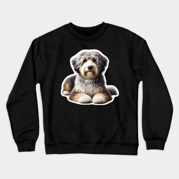 Aussiedoodle Crewneck Sweatshirt by millersye